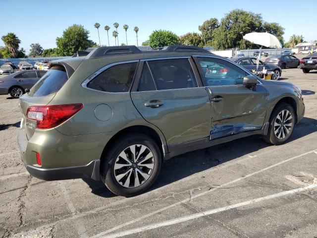 4S4BSAKC5H3380782 - 2017 SUBARU OUTBACK 2.5I LIMITED GREEN photo 3