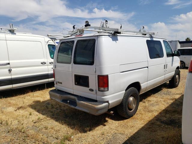 1FTNE24L21HA91640 - 2001 FORD ECONOLINE E250 VAN WHITE photo 3