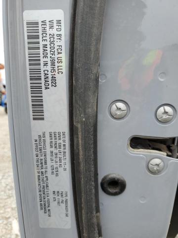 2C3CDZFJ9MH514022 - 2021 DODGE CHALLENGER R/T SCAT PACK GRAY photo 13