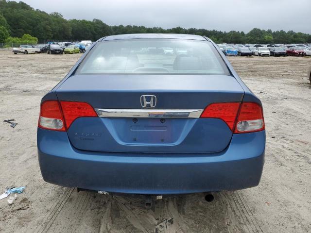 19XFA1F89AE008083 - 2010 HONDA CIVIC EX BLUE photo 6