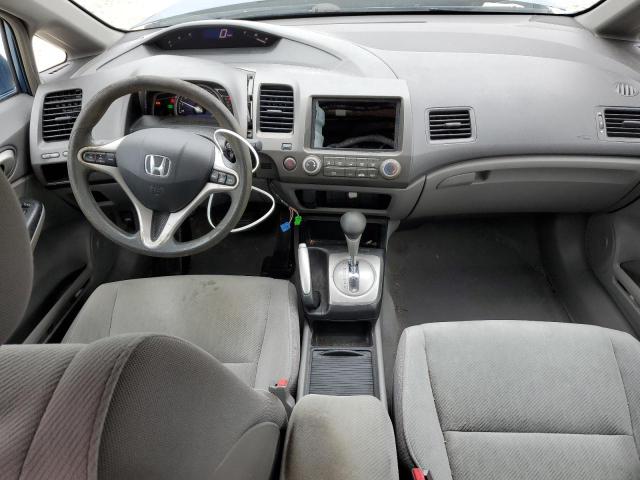 19XFA1F89AE008083 - 2010 HONDA CIVIC EX BLUE photo 8