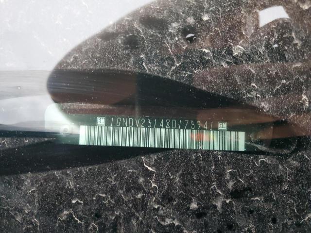 1GNDV23148D173941 - 2008 CHEVROLET UPLANDER LS RED photo 13