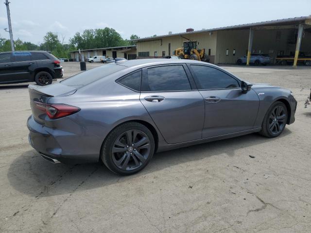 19UUB5F5XMA008037 - 2021 ACURA TLX TECH A GRAY photo 3