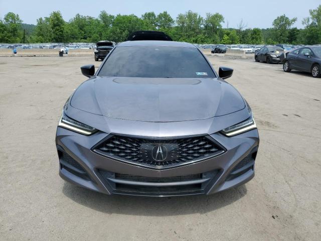 19UUB5F5XMA008037 - 2021 ACURA TLX TECH A GRAY photo 5