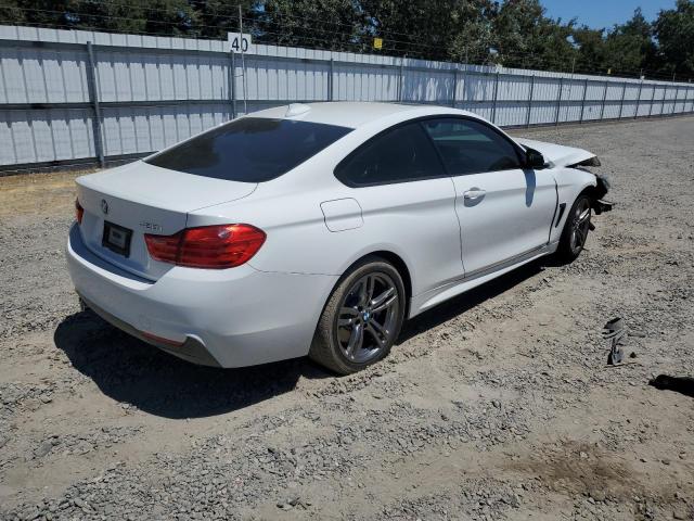 WBA3N7C52FK223942 - 2015 BMW 428 I WHITE photo 3