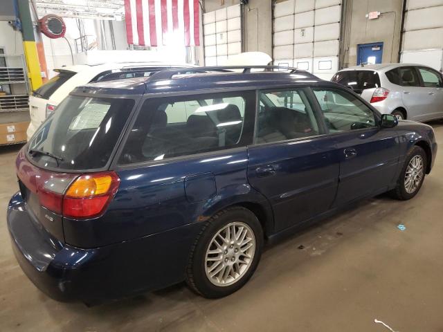 4S3BH625947302574 - 2004 SUBARU LEGACY L SPECIAL BLUE photo 3