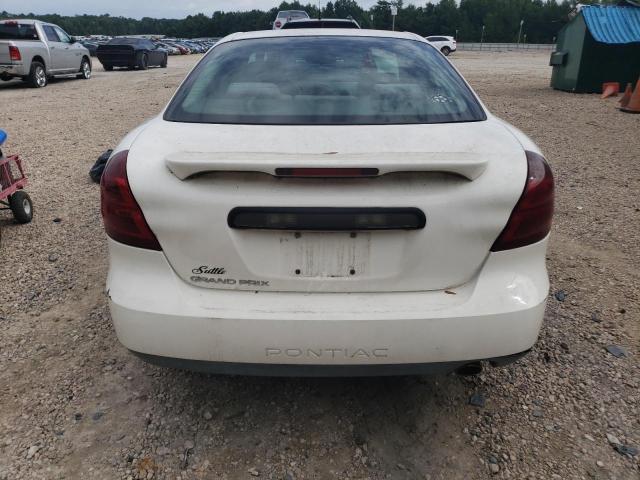 2G2WP522751185505 - 2005 PONTIAC GRAND PRIX WHITE photo 6