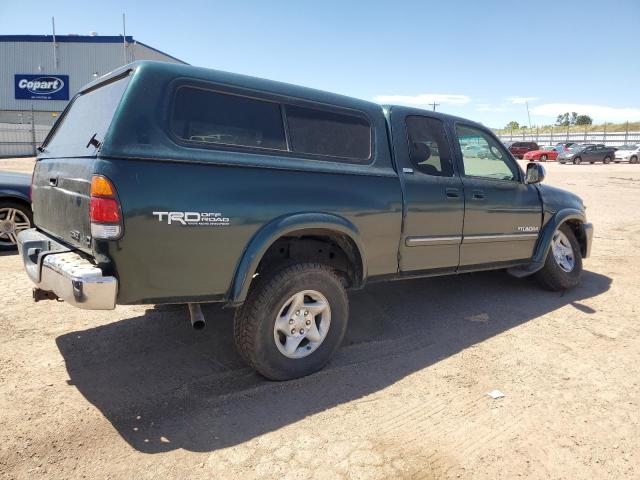 5TBBT441X4S447229 - 2004 TOYOTA TUNDRA ACCESS CAB SR5 GREEN photo 3