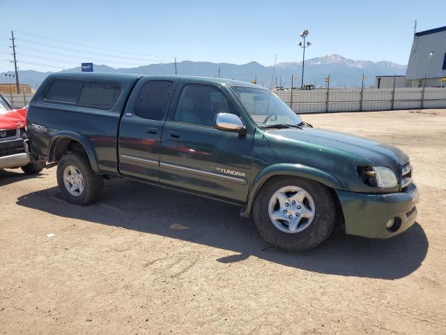 5TBBT441X4S447229 - 2004 TOYOTA TUNDRA ACCESS CAB SR5 GREEN photo 4