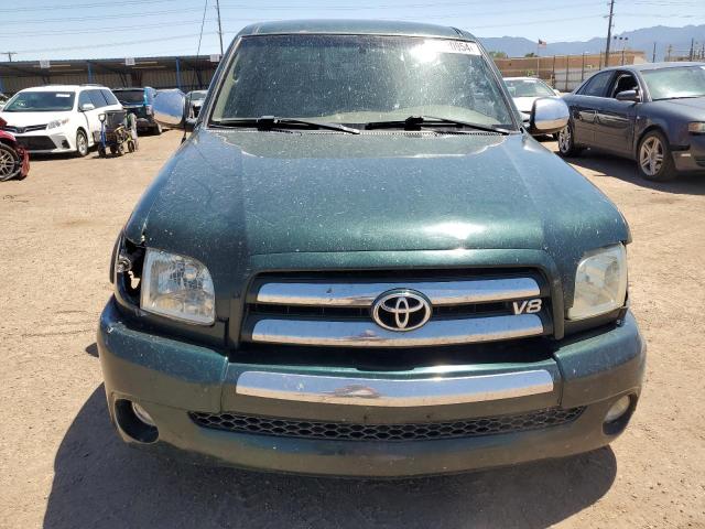 5TBBT441X4S447229 - 2004 TOYOTA TUNDRA ACCESS CAB SR5 GREEN photo 5
