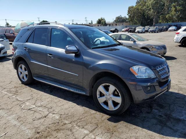 4JGBB8GB6AA559049 - 2010 MERCEDES-BENZ ML 350 4MATIC GRAY photo 4