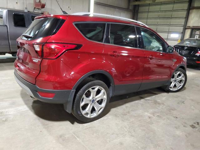 1FMCU9J95KUA68515 - 2019 FORD ESCAPE TITANIUM BURGUNDY photo 3