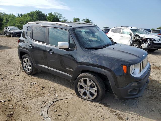 ZACCJBDB0HPE74702 - 2017 JEEP RENEGADE LIMITED BLACK photo 4