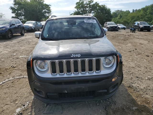 ZACCJBDB0HPE74702 - 2017 JEEP RENEGADE LIMITED BLACK photo 5