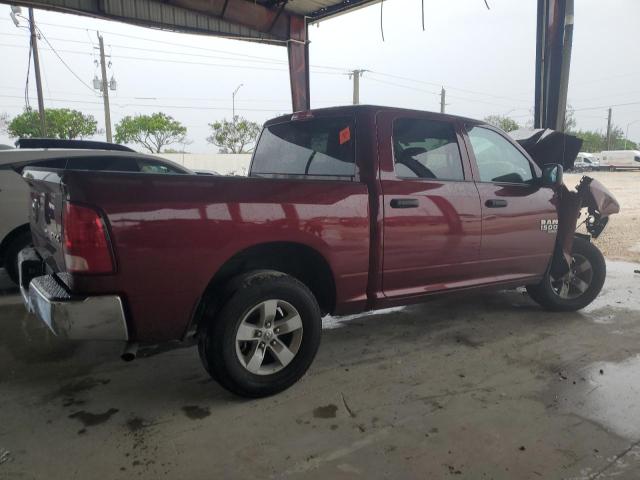 1C6RR7LG9NS210078 - 2022 RAM 1500 CLASS SLT 勃艮第红 照片 3