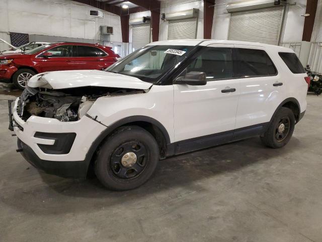 1FM5K8AT1GGC36659 - 2016 FORD EXPLORER POLICE INTERCEPTOR თეთრი ფოტო 1