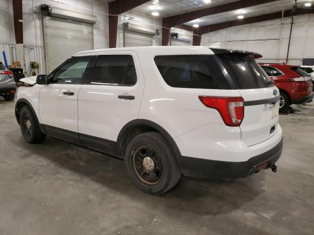 1FM5K8AT1GGC36659 - 2016 FORD EXPLORER POLICE INTERCEPTOR თეთრი ფოტო 2