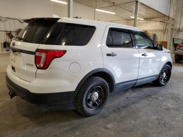 1FM5K8AT1GGC36659 - 2016 FORD EXPLORER POLICE INTERCEPTOR თეთრი ფოტო 3