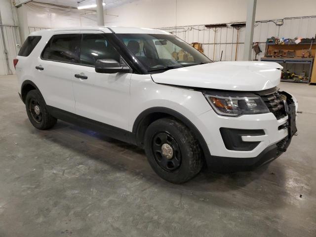 1FM5K8AT1GGC36659 - 2016 FORD EXPLORER POLICE INTERCEPTOR თეთრი ფოტო 4