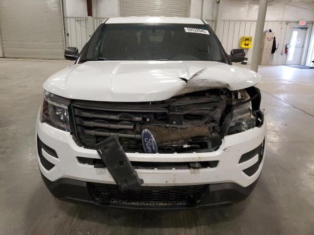 1FM5K8AT1GGC36659 - 2016 FORD EXPLORER POLICE INTERCEPTOR თეთრი ფოტო 5