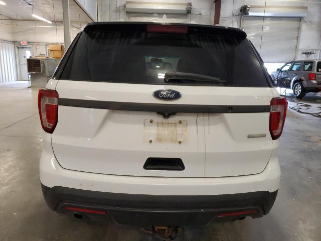 1FM5K8AT1GGC36659 - 2016 FORD EXPLORER POLICE INTERCEPTOR თეთრი ფოტო 6