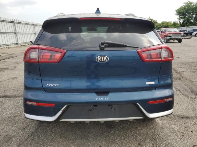 KNDCB3LC5H5056450 - 2017 KIA NIRO FE BLUE photo 6