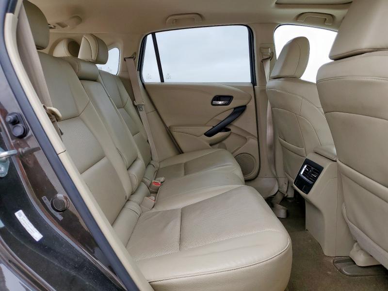 5J8TB4H74HL015824 - 2017 ACURA RDX ADVANCE BROWN photo 11