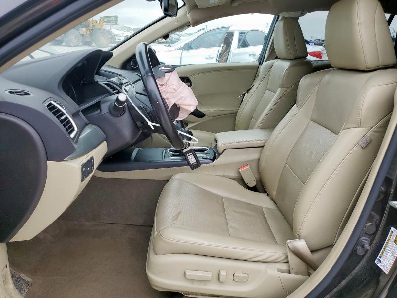 5J8TB4H74HL015824 - 2017 ACURA RDX ADVANCE BROWN photo 7