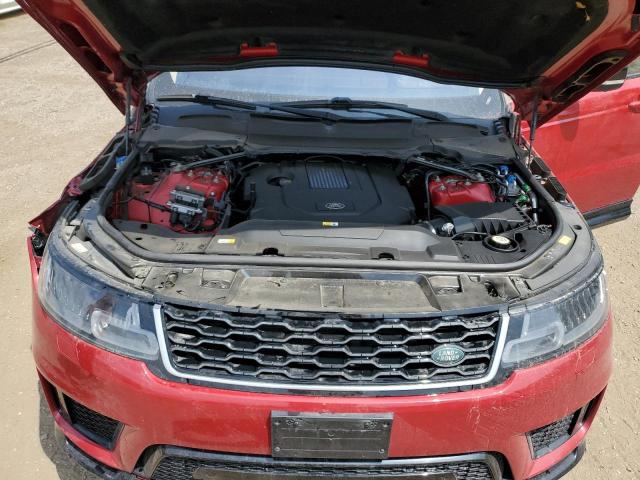 SALWR2RK7JA195566 - 2018 LAND ROVER RANGE ROVE HSE RED photo 12