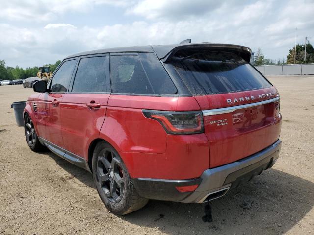 SALWR2RK7JA195566 - 2018 LAND ROVER RANGE ROVE HSE RED photo 2
