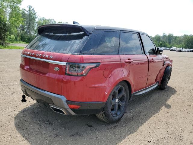 SALWR2RK7JA195566 - 2018 LAND ROVER RANGE ROVE HSE RED photo 3