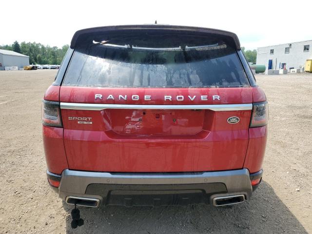 SALWR2RK7JA195566 - 2018 LAND ROVER RANGE ROVE HSE RED photo 6