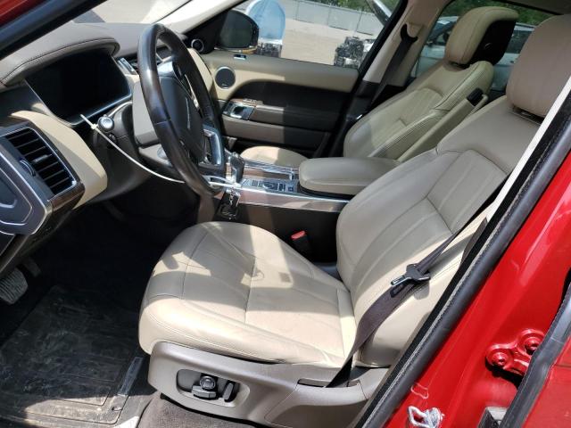 SALWR2RK7JA195566 - 2018 LAND ROVER RANGE ROVE HSE RED photo 7