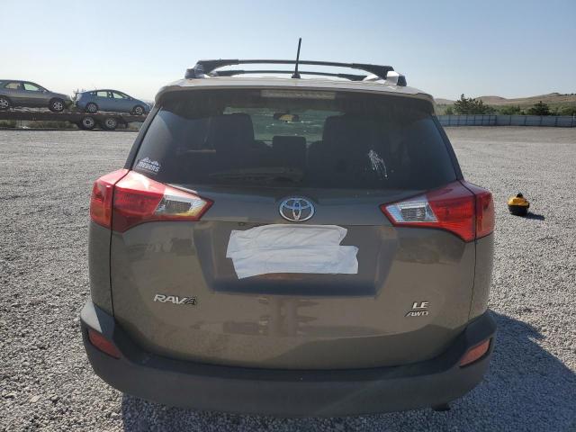 JTMBFREV2D5011512 - 2013 TOYOTA RAV4 LE ყავისფერი ფოტო 6