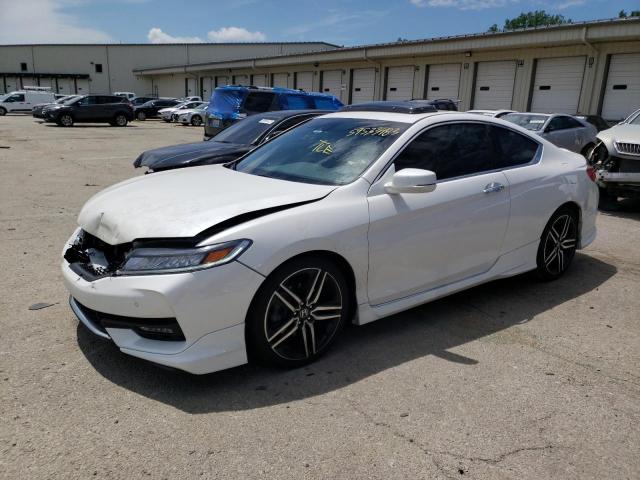 1HGCT2B04GA006080 - 2016 HONDA ACCORD TOURING WHITE photo 1