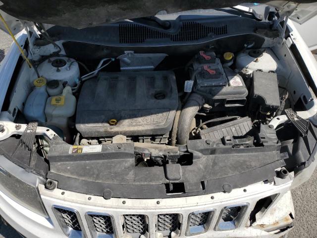 1C4NJDEB7GD781381 - 2016 JEEP COMPASS LATITUDE თეთრი ფოტო 12