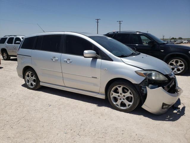 JM1CR293X90335601 - 2009 MAZDA 5 SILVER photo 4