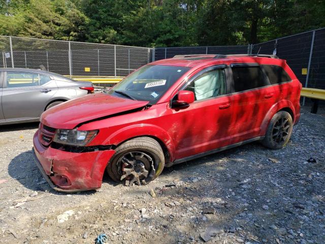 3C4PDCEG8GT169688 - 2016 DODGE JOURNEY R/T RED photo 1