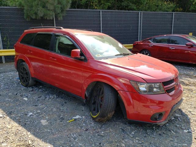 3C4PDCEG8GT169688 - 2016 DODGE JOURNEY R/T RED photo 4