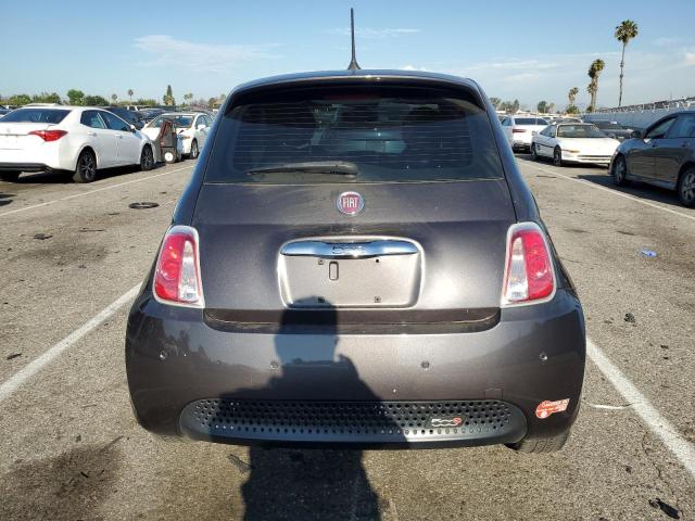 3C3CFFGE7HT647918 - 2017 FIAT 500 ELECTRIC GRAY photo 6