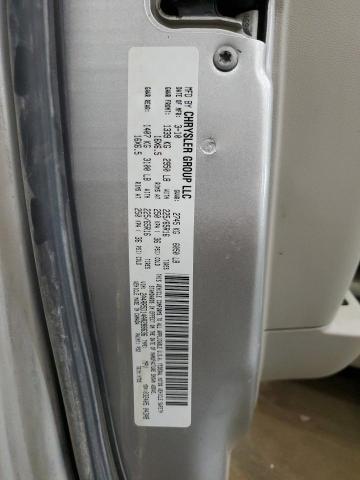 2A4RR5D14AR288636 - 2010 CHRYSLER TOWN & COU TOURING SILVER photo 13