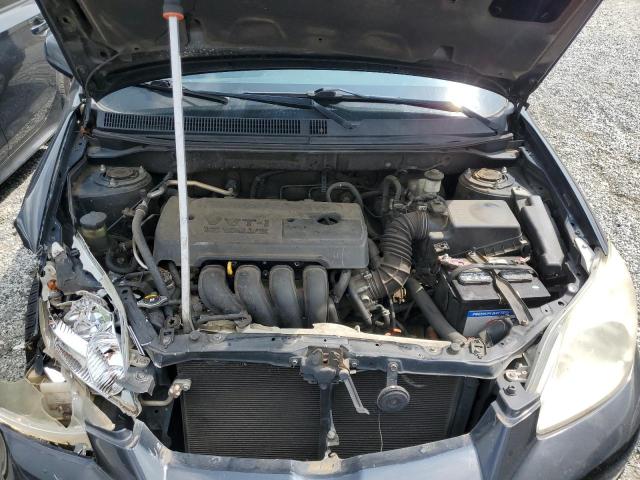 2T1KR32E17C653610 - 2007 TOYOTA COROLLA MA XR BLACK photo 11