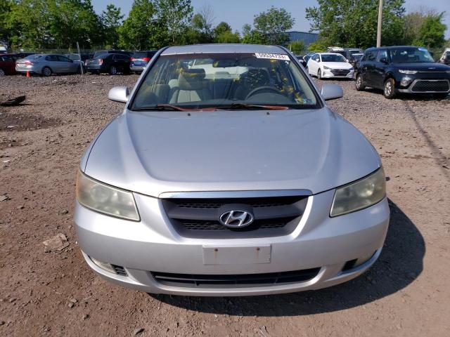 5NPEU46C86H086821 - 2006 HYUNDAI SONATA GLS SILVER photo 5