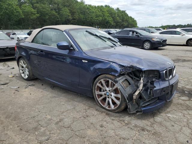 WBAUN7C56DVM27076 - 2013 BMW 135 I BLUE photo 4