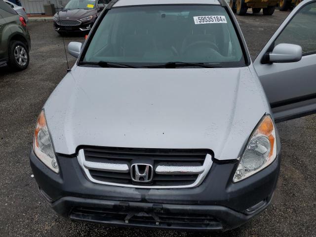 JHLRD78852C081483 - 2002 HONDA CR-V EX SILVER photo 11