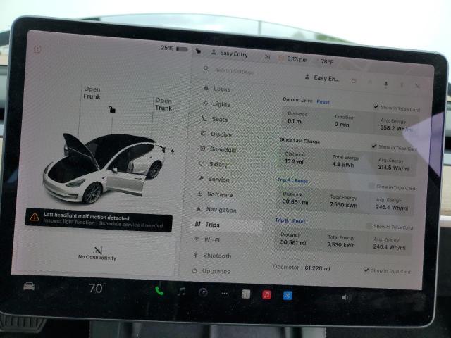 5YJ3E1EB0MF915484 - 2021 TESLA MODEL 3 白色 照片 9