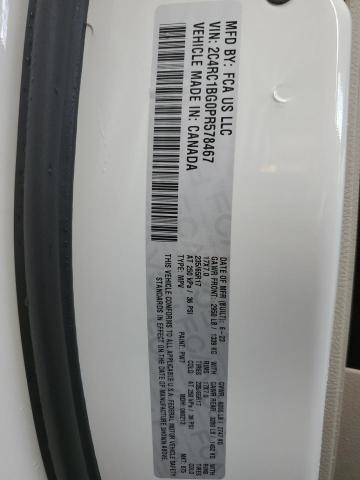 2C4RC1BG0PR578467 - 2023 CHRYSLER PACIFICA TOURING L WHITE photo 14