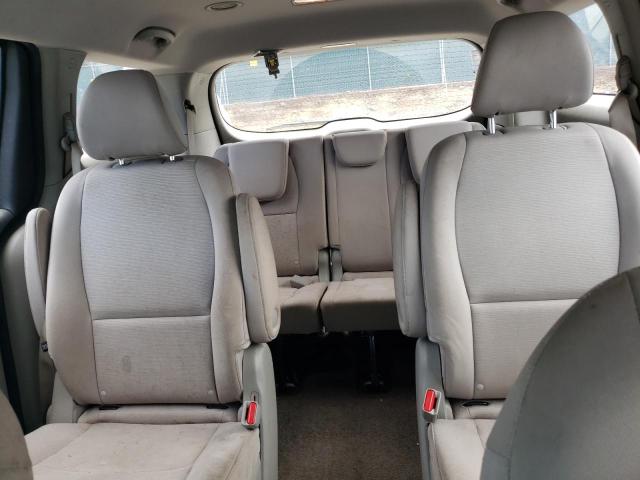 KNDMA5C11F6027424 - 2015 KIA SEDONA L GRAY photo 10