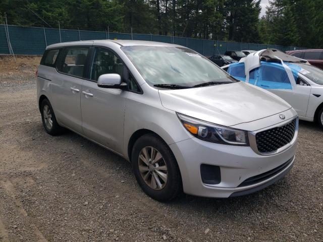 KNDMA5C11F6027424 - 2015 KIA SEDONA L GRAY photo 4