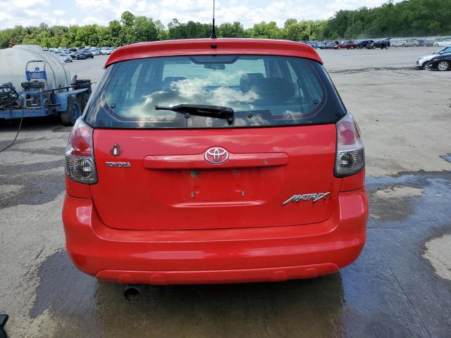 2T1KR32E36C604603 - 2006 TOYOTA MATRIX XR RED photo 6